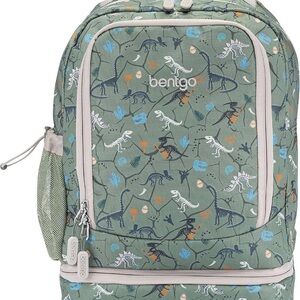 Bentgo Kids Dinosaur Backpack - Green